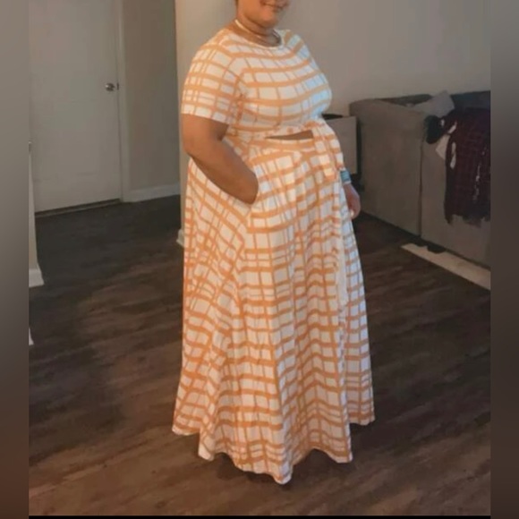 Sexy plaid red skirt set​ - Picture 10 of 10